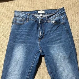 Bamboo flared jeans